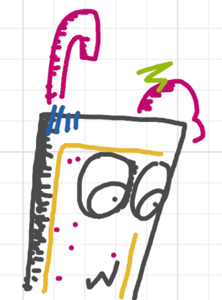 A panel from Running Duos, episode four of the Board Boards object show by Furretwalk/WalkingFurret.